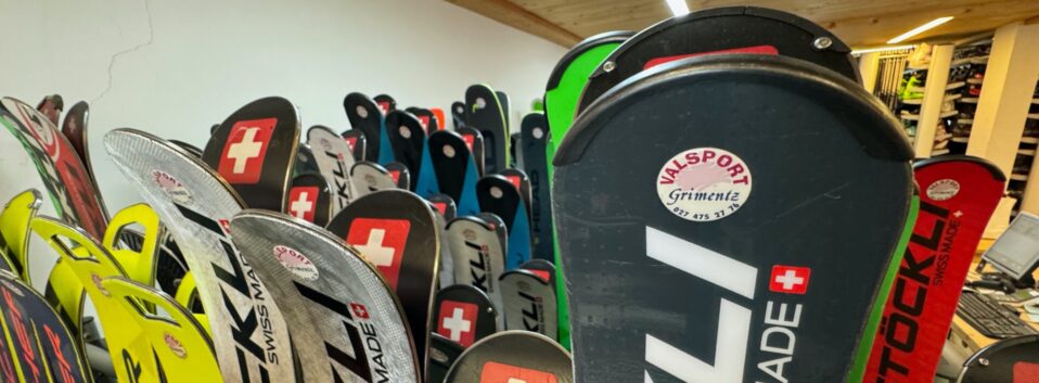 Valsport Ski Rental Grimentz for Stockli Skis © Ultimate-Ski.com